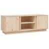 Meuble TV 110x35x40,5 cm Bois de pin massif 