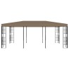 Belvédère 6x3 m Taupe 