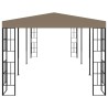 Belvédère 6x3 m Taupe 