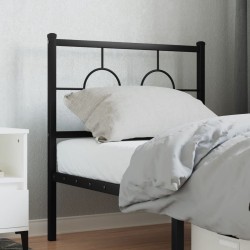 Tête de lit métal noir 75 cm 