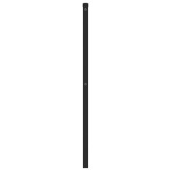 Tête de lit métal noir 75 cm 