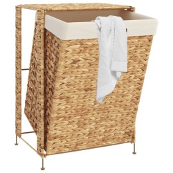 Panier à linge 44x34x64 cm hyacinthe d'eau 