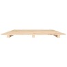 Cadre de lit sans matelas 150x200 cm bois de pin massif 