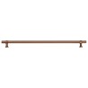 Poignées d'armoire 5 pcs bronze 320 mm acier inoxydable 