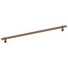 Poignées d'armoire 5 pcs bronze 320 mm acier inoxydable 
