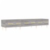 Meuble TV sonoma gris 150x36x30 cm bois d'ingénierie 