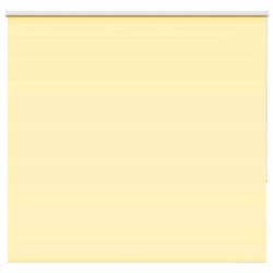 Store enrouleur occultant jaune largeur du tissu 141,6 cm 
