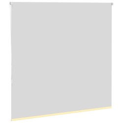 Store enrouleur occultant jaune largeur du tissu 141,6 cm 