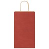 Sacs en papier 50 pcs avec poignées rouge 21x11x36 cm 