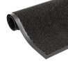Paillasson rectangulaire 60 x 90 cm Noir 