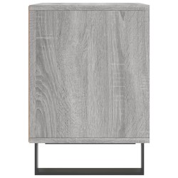 Table de chevet sonoma gris 40x35x50 cm bois d’ingénierie 