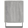 Table de chevet sonoma gris 40x35x50 cm bois d’ingénierie 