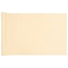 Écran d'intimité de balcon crème 500x75 cm PVC 