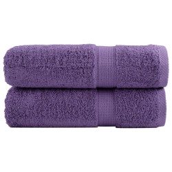 Essuie-mains de qualité supérieure SOLUND 2 pcs violet 600 g/m² 