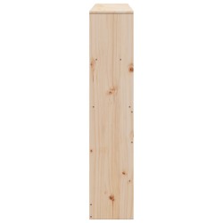Tête de lit avec rangement 120 cm bois massif de pin 