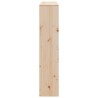 Tête de lit avec rangement 120 cm bois massif de pin 