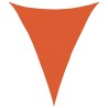 Voile d'ombrage 160 g/m² Orange 4x5x5 m PEHD 