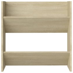 Armoire à chaussures murale Chêne Sonoma 60x18x60 cm Aggloméré 