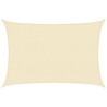 Voile d'ombrage 160 g/m² Crème 2,5x3,5 m PEHD 