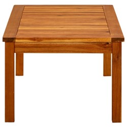 Table basse de jardin 90x50x36 cm Bois solide d'acacia 