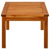 Table basse de jardin 90x50x36 cm Bois solide d'acacia 