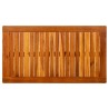 Table basse de jardin 90x50x36 cm Bois solide d'acacia 