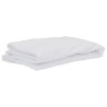 Protège-matelas blanc 200x200 cm imperméable 