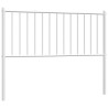 Tête de lit métal blanc 100 cm 