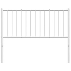 Tête de lit métal blanc 100 cm 