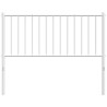 Tête de lit métal blanc 100 cm 