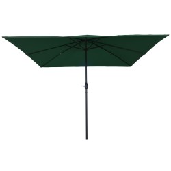 Parasol de jardin carré295x245 cm Vert 