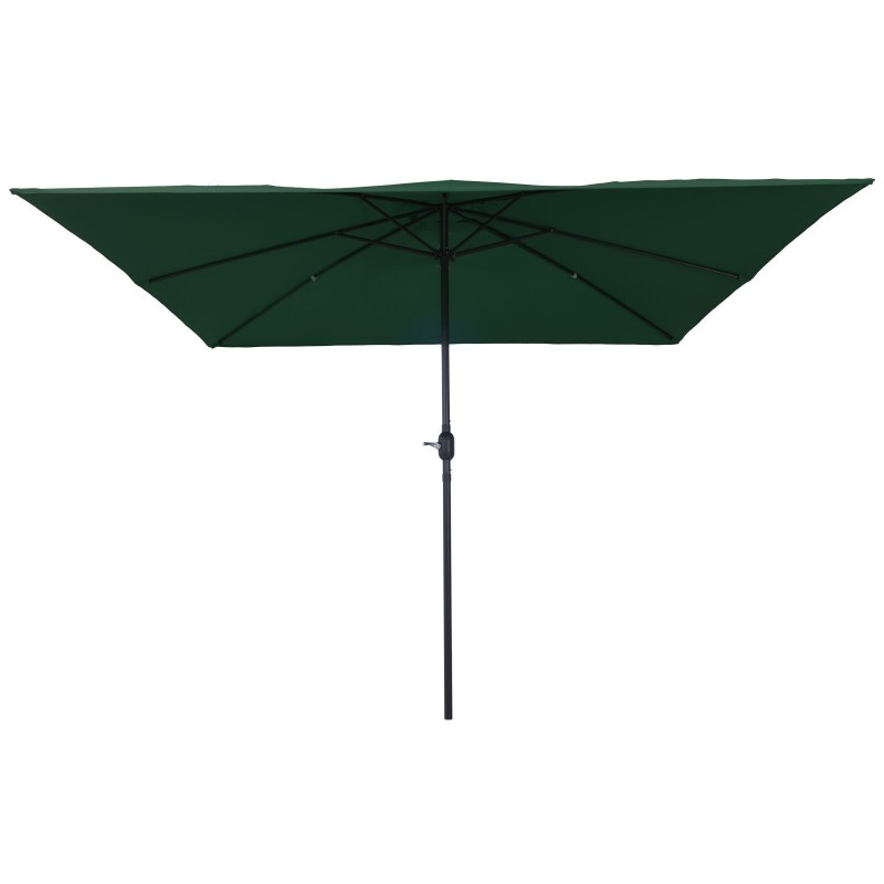 Parasol de jardin carré295x245 cm Vert 