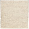 Tapis shaggy PAMPLONA poils longs moderne doré 120x120 cm 