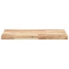 Dessus de meuble de salle de bain non traité bois d'acacia 