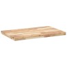 Dessus de meuble de salle de bain non traité bois d'acacia 