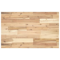 Dessus de bureau non traité 120x50x4 cm bois d'acacia massif 