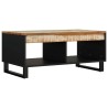 Table basse 90x50x40 cm bois de récupération massif 