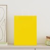 Sacs en papier 250 pcs avec poignées jaune 32x12x42 cm 