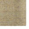 Tapis Sisal naturel 66x350 cm Vert 