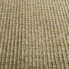 Tapis Sisal naturel 66x350 cm Vert 