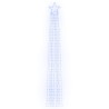 Guirlande de sapin de Noël 320 LED bleu 375 cm 