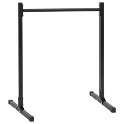 Set de Stations de Dips 2 pcs Réglable en Hauteur 88.5/98.5 cm Acier 