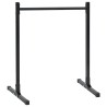 Set de Stations de Dips 2 pcs Réglable en Hauteur 88.5/98.5 cm Acier 