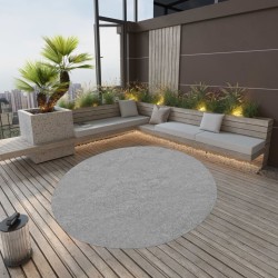 Gazon artificiel avec picots Dia.170 cm Gris Rond 