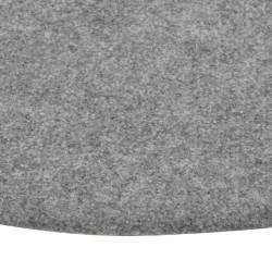 Gazon artificiel avec picots Dia.170 cm Gris Rond 