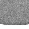Gazon artificiel avec picots Dia.170 cm Gris Rond 