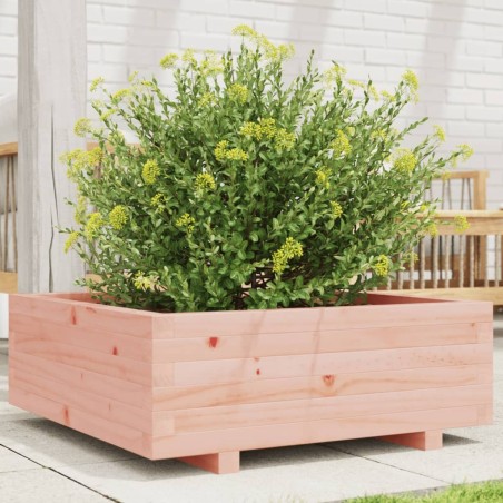 Jardinière 70x70x26,5 cm bois massif douglas 
