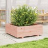 Jardinière 70x70x26,5 cm bois massif douglas 