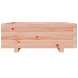 Jardinière 70x70x26,5 cm bois massif douglas 