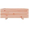 Jardinière 70x70x26,5 cm bois massif douglas 